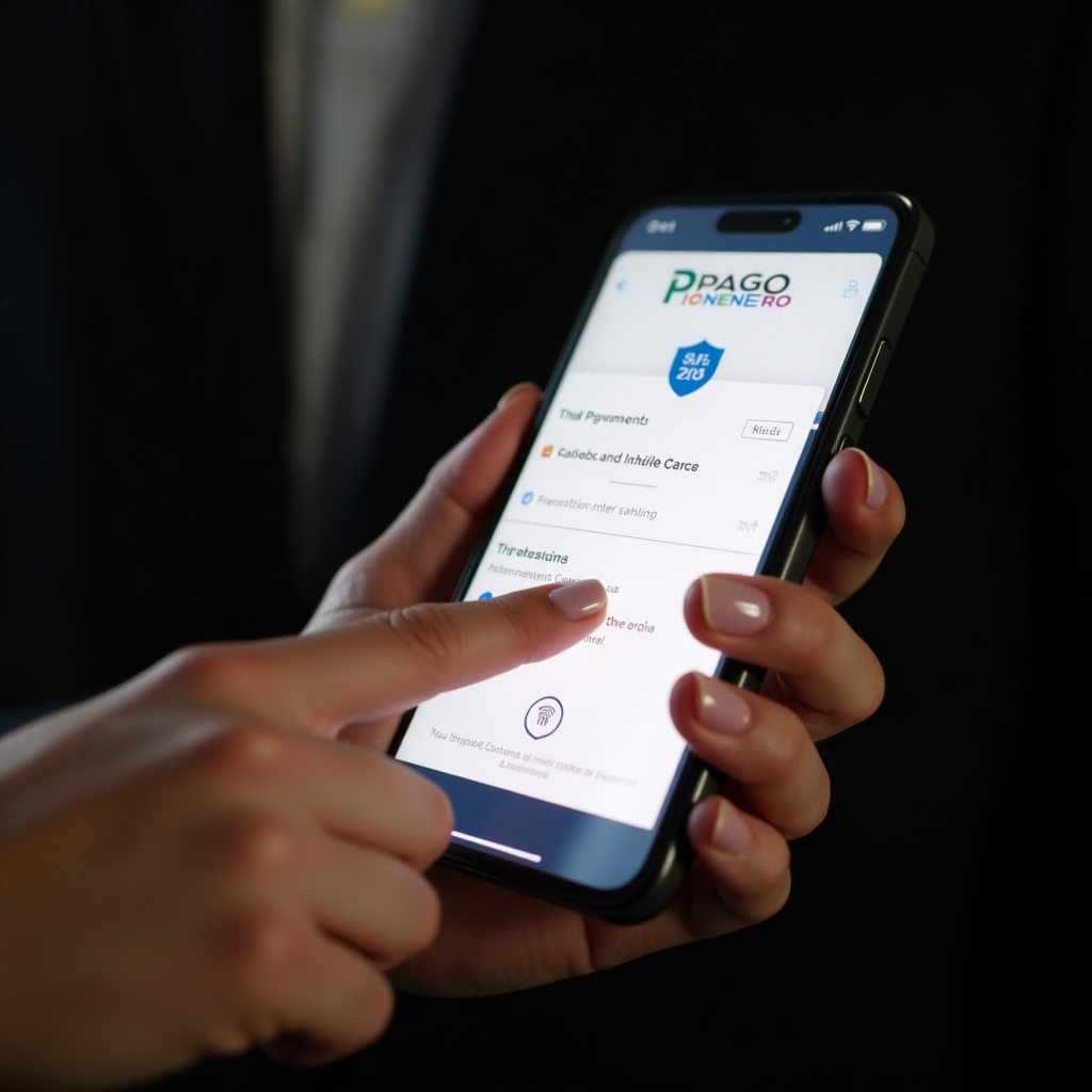 Sistema de notificaciones de pagos en dispositivo móvil